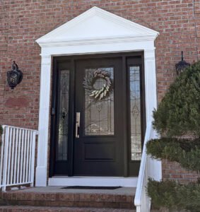 Guardian Nouveau Decorative Glass Sidelights Black - Robbinsville NJ