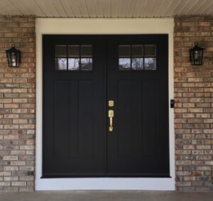 Guardian Smooth Steel Double Door Black - Hamilton NJ